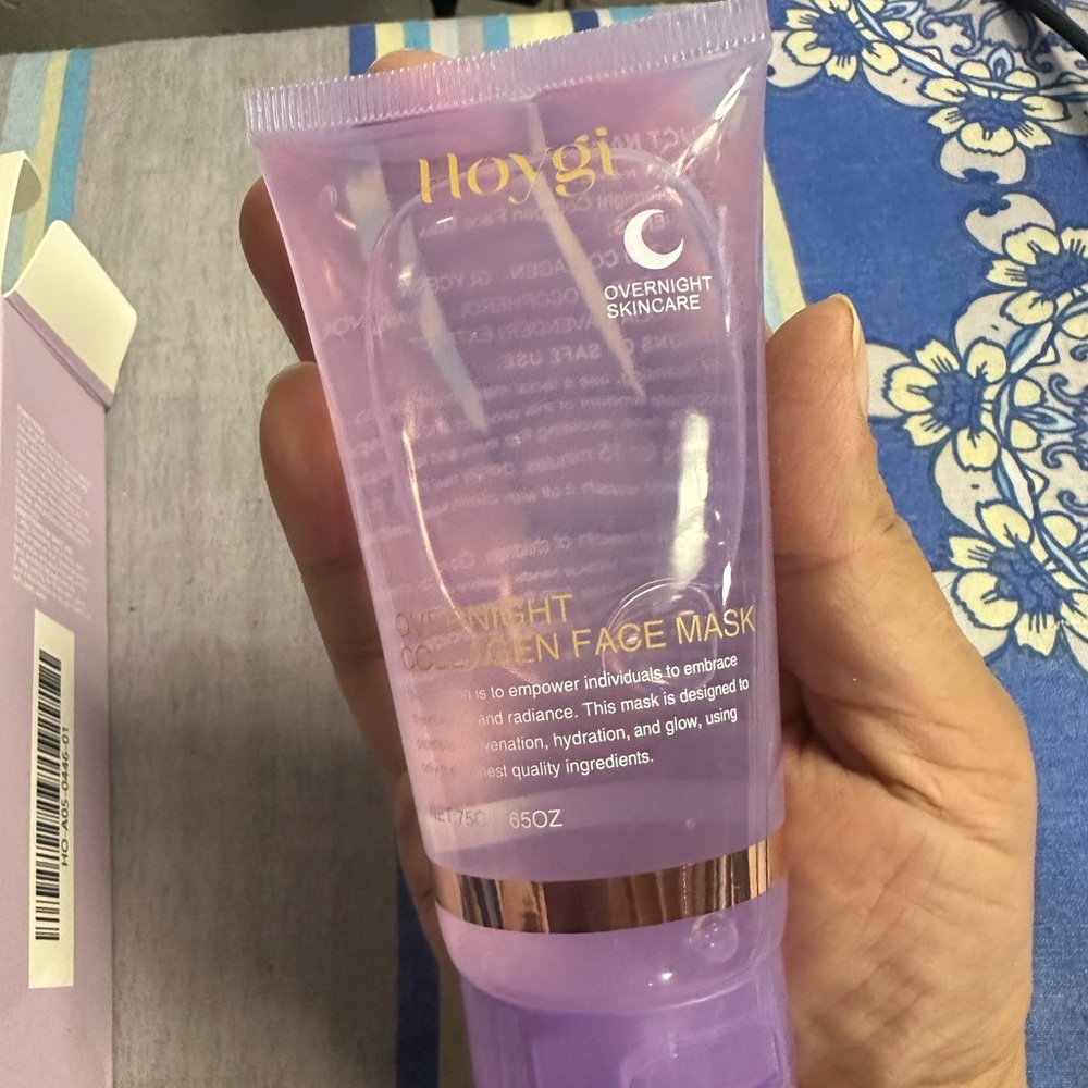 Hoygi Purple Overnight Face Mask